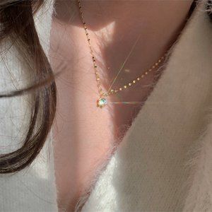 Diamond Necklace - Gold